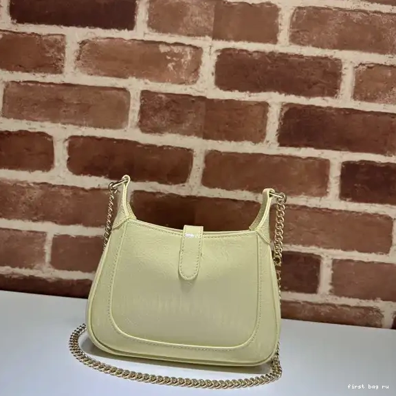 First bag ru SHOULDER GUCCI JACKIE BAG-19.5*18*3.5CM 0626